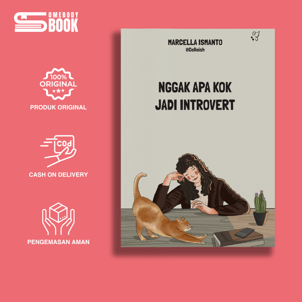 Jual Buku Nggak Apa Kok Jadi Introvert - Cellaish | Shopee Indonesia