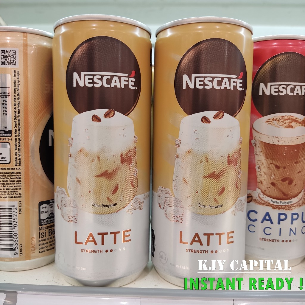 Jual Nescafe Latte 220ml Kopi Latte Kopi Instan Minuman Segar Kaleng Shopee Indonesia 6858