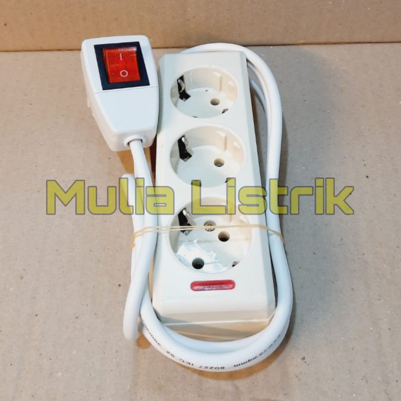 Jual Stop kontak steker switch On Off / stop kontak kabel jadi steker ...