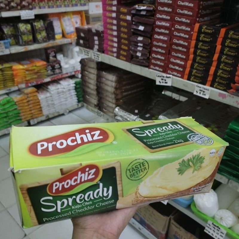 Jual PROCHIZ SPREADY 2KG/KEJU OLES 2KG | Shopee Indonesia
