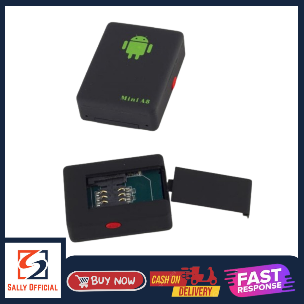 Jual Alat Sadap Lacak GPS/Alat Sadap Suara Mini A8 Tracker GPS Shopee