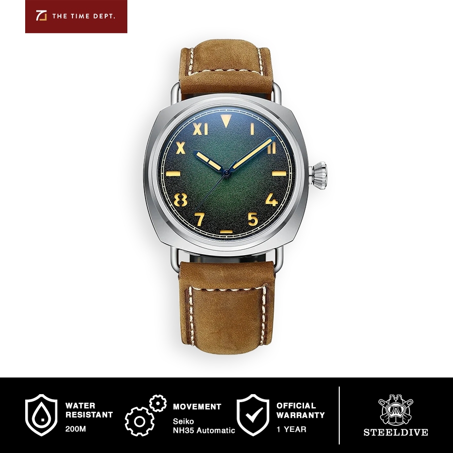 Seiko Steeldive Sd1936 Steeldive/Steelflier SF760 Green California