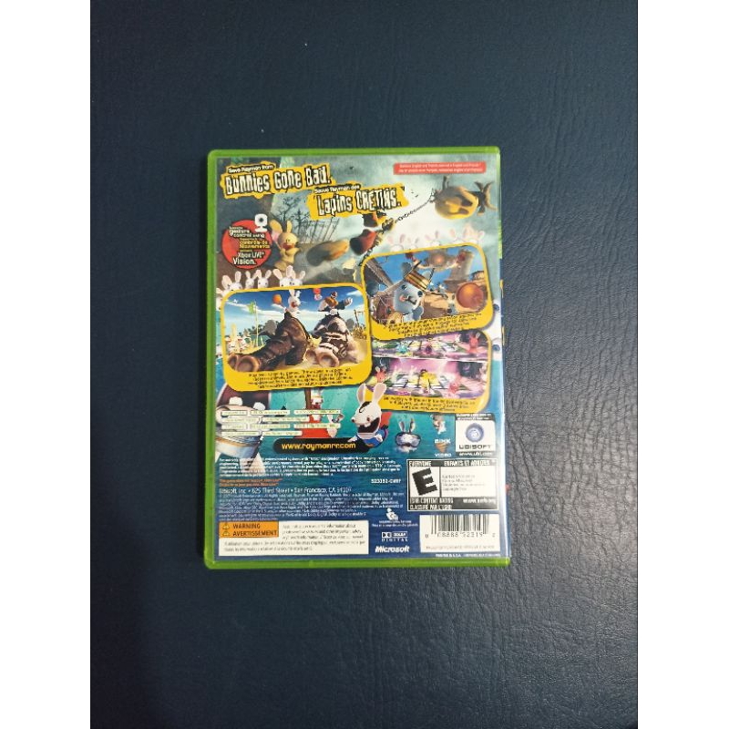 Jual BD Kaset Game XBOX 360 Rayman Raving Rabbids Ori Original | Shopee ...