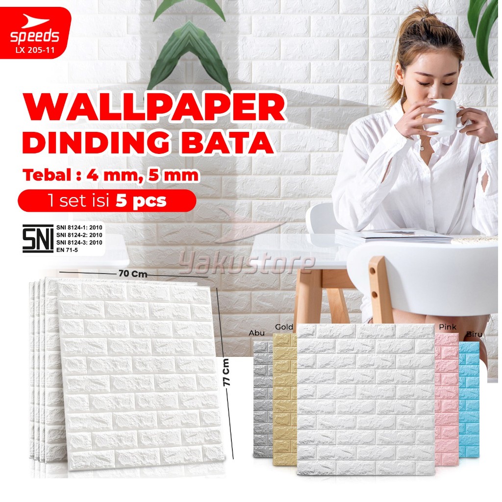 Jual Speeds Sni Wallpaper Dinding Roll Wallpaper Kamar D Stiker Foam