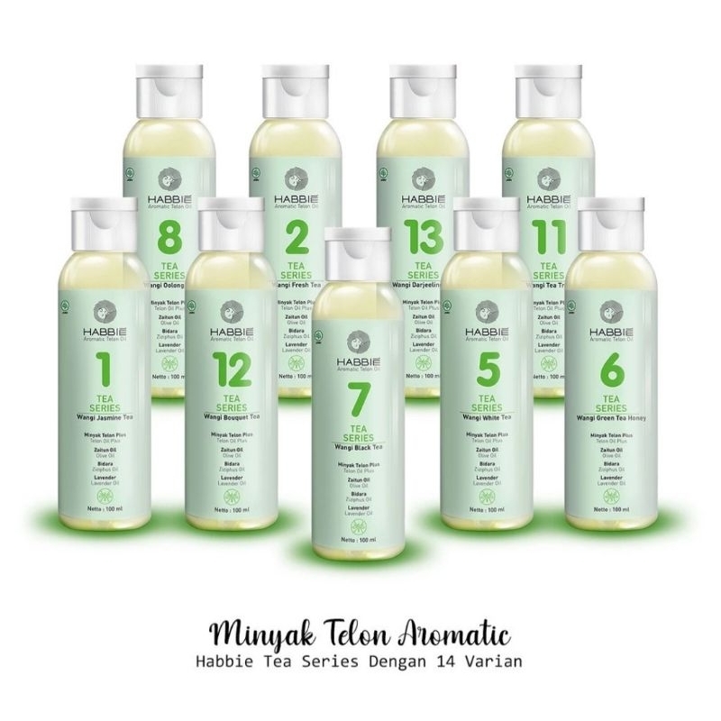 Jual Habbie Minyak Telon Tea Series 100 ml | Shopee Indonesia