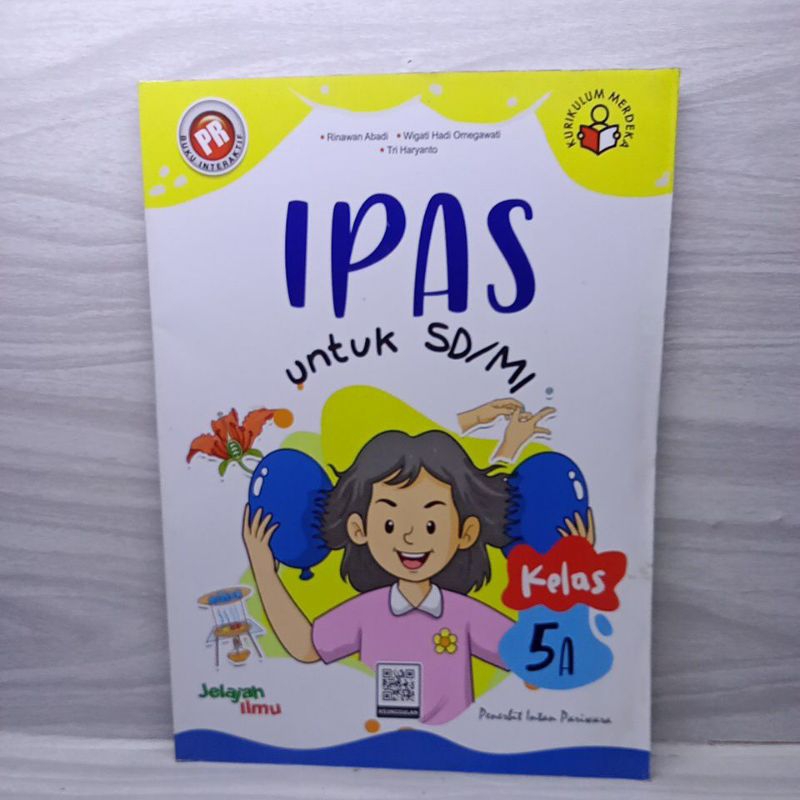 Jual Buku PR Interaktif IPAS SD/MI Kelas 5 Jilid 5A Kurikulum Intan ...