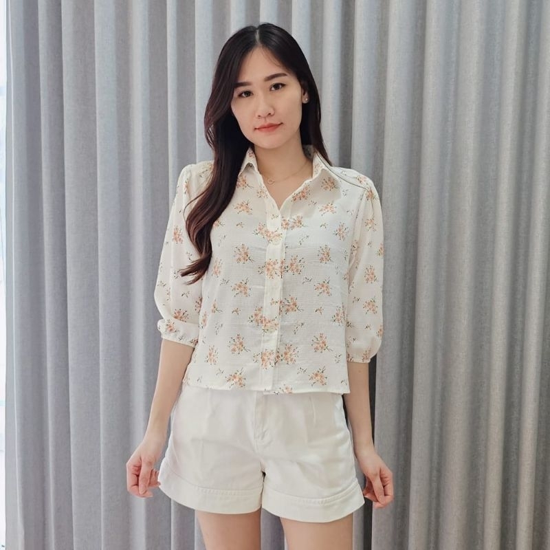 Jual Bianca Shirt Atasan Wanita | Shopee Indonesia