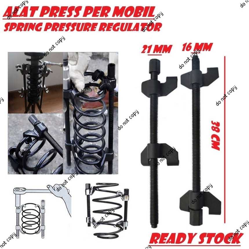 Jual Treker Per Keong Coil Spring Mobil Compressor Pegas Kejut Clamp ...