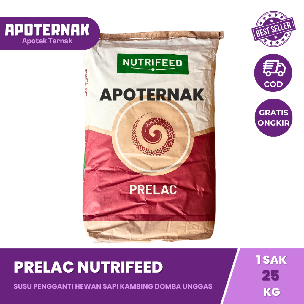 Jual PRELAC 25 KG - Susu Hewan Pengganti Skim untuk Babi Domba Kambing ...
