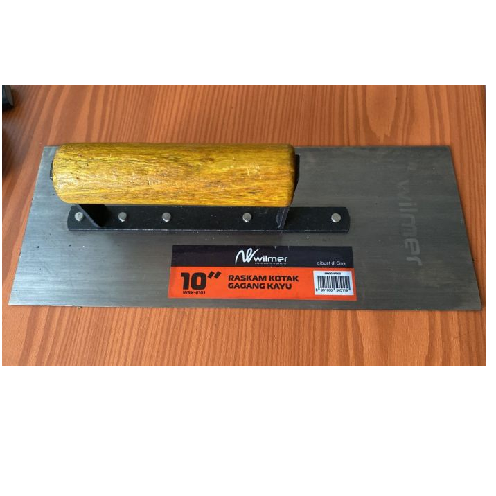 Jual Raskam Besi Baja 25 cm Roskam Reskam Trowel Epoxy Alat Acian ...