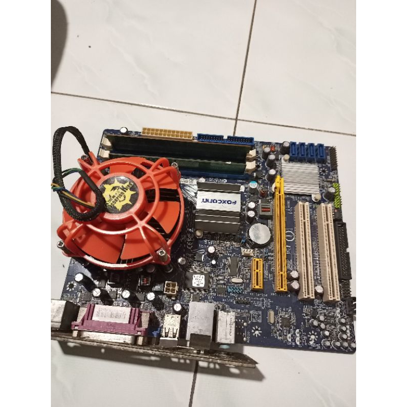 Jual PAKET MOBO G41+ RAM 4GB + FAN PROCESSOR + PROCESSOR CORE 2 QUAD