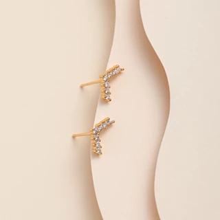 Hyl Jewelry 442E Anting Titanium Wanita Anti Karat Dan Anti Luntur Asli Dewasa Panjang Silver Jewerly Ori Tidak Selamanya Tusuk Emas Muda