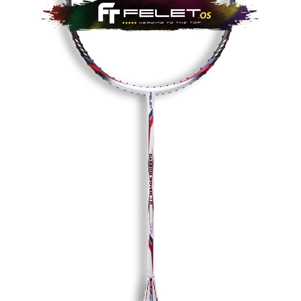 Jual FELET CARBON WOVEN 18 BADMINTON RACKET ORIGINAL BY FELET | Shopee ...