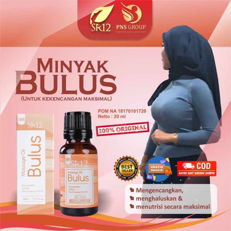 Jual MINYAK BULUS SR12 PEMBESAR & PENGENCANG PAYUDARA /MASSAGE OIL ...