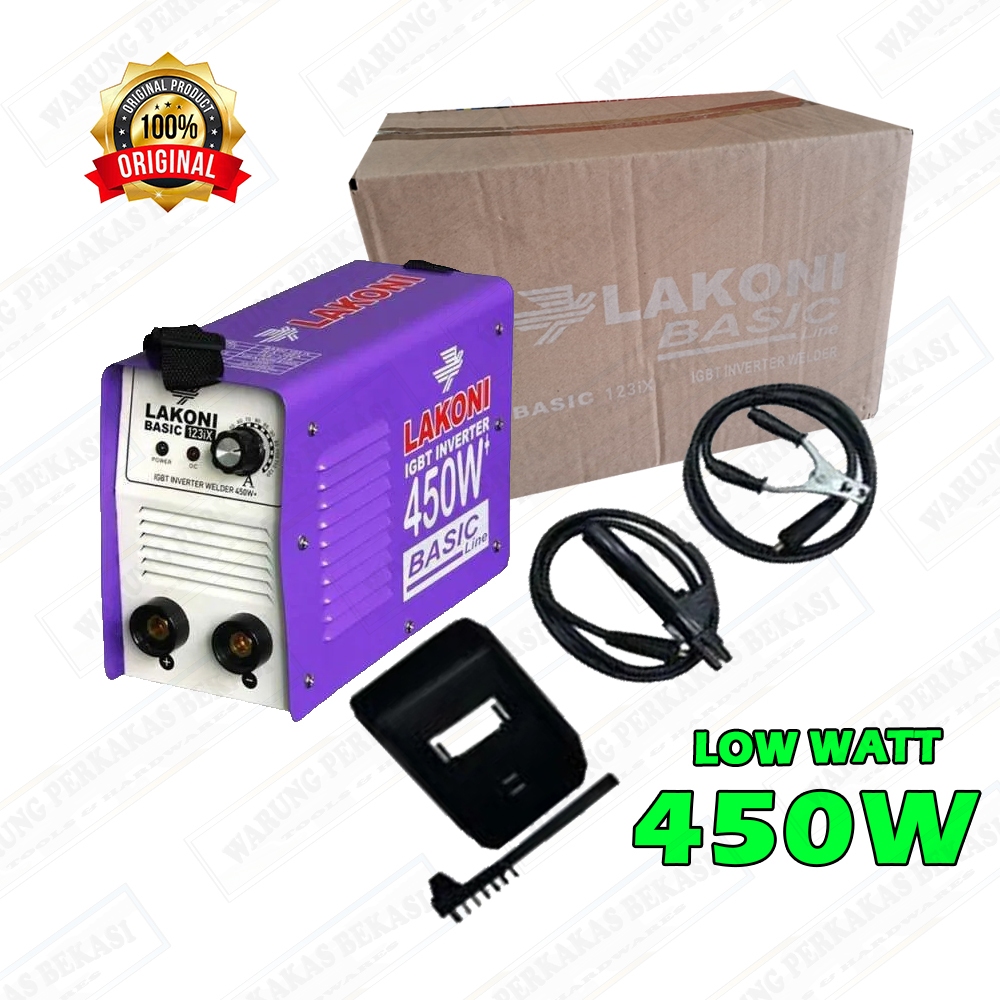 Jual lakoni low watt 450watt basic series inverter welding machine