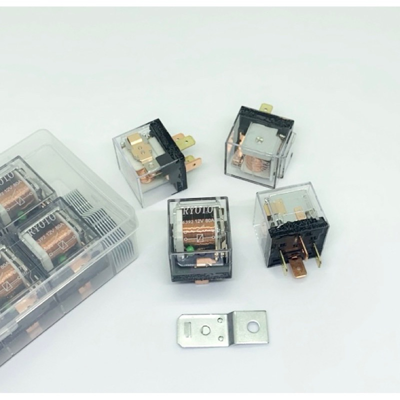 Jual Relay Klakson 4 Kaki Transparan 12V Real Sesuai Yang Di Foto Harga