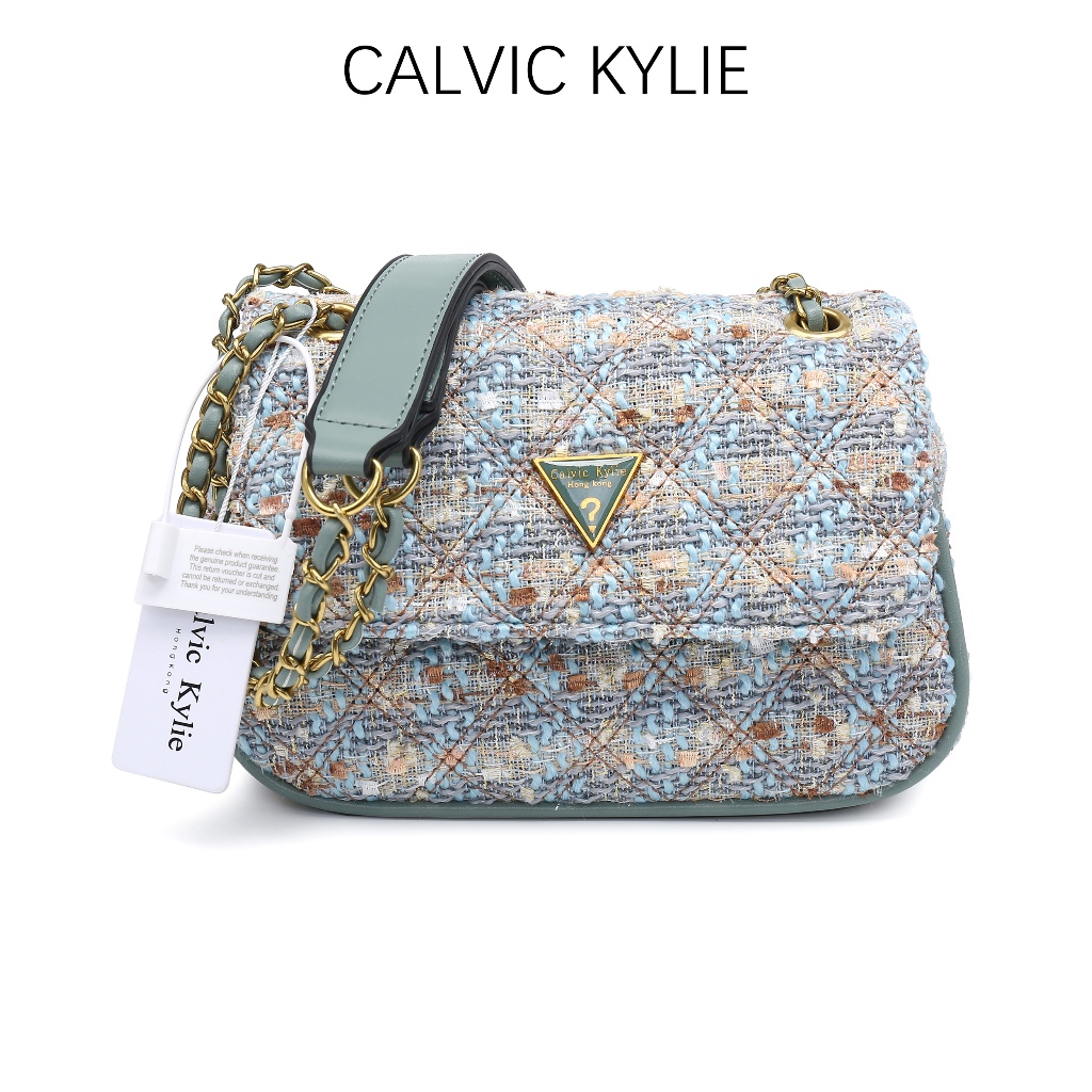 Jual CALVIC KYLIE - Tas rajutan wanita / Tas rantai wanita / Tas bahu ...