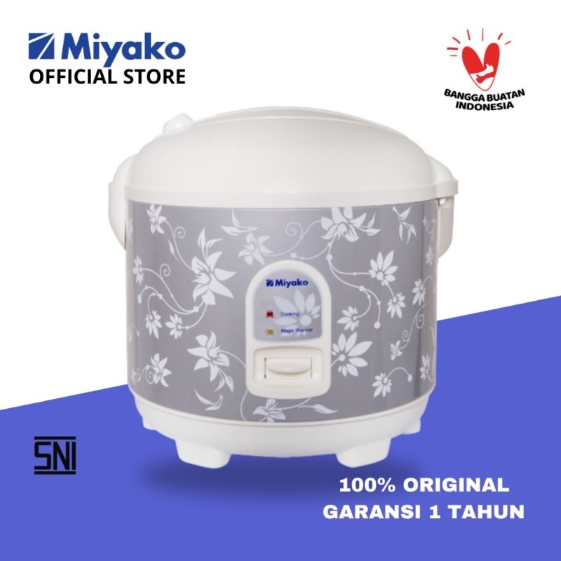 Jual Ricecooker Miyako Mcm 528 Penanak Nasi Magic Com 1 8liter Teflon Shopee Indonesia