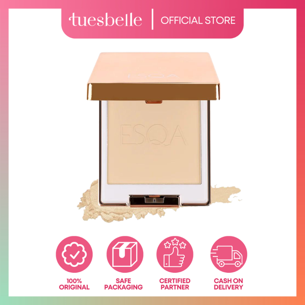 Jual Tuesbelle ESQA Flawless Powder Foundation Shopee Indonesia