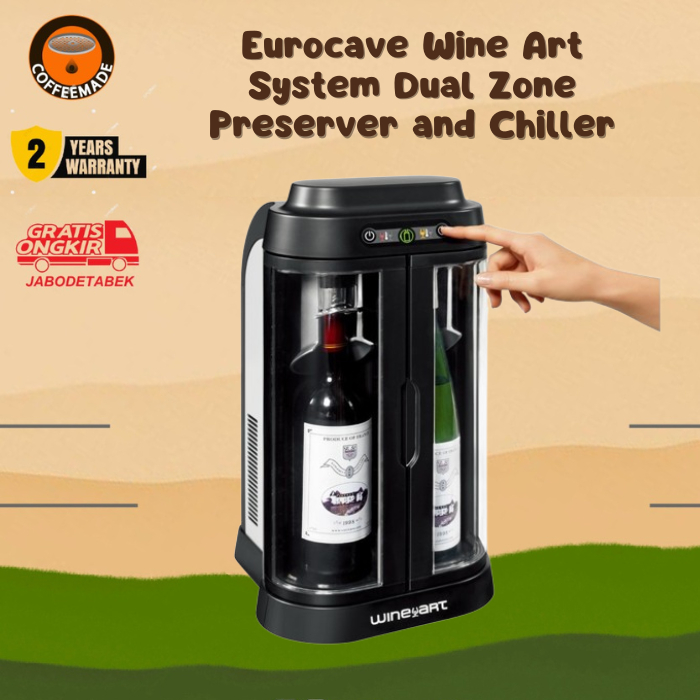 Jual Eurocave Wine Art System Dual Zone Preserver and Chiller Shopee