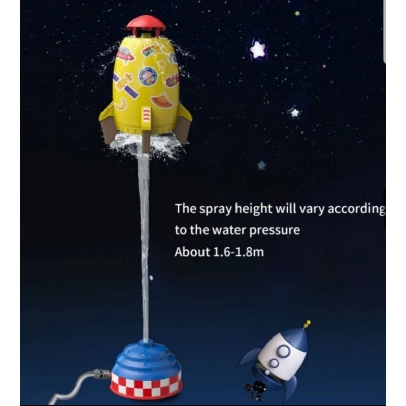 Jual Mainan Water Rocket Air Mancur - Mainan Water Jet Sprinkler ...