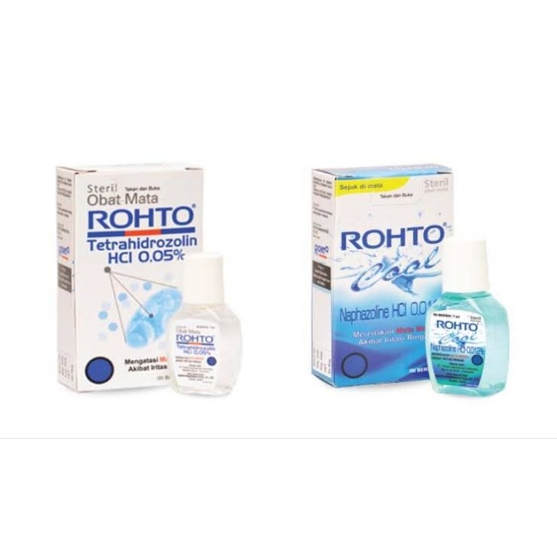Jual Rohto Cool / Rohto Putih Steril Eye Drop 7 ml - Rotho Steril ...