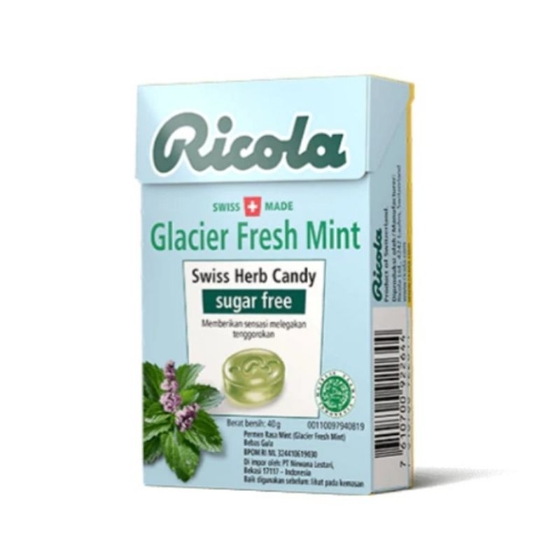 Jual Ricola Sugar Free Permen Bebas Gula Original Herb Lemon Mint ...