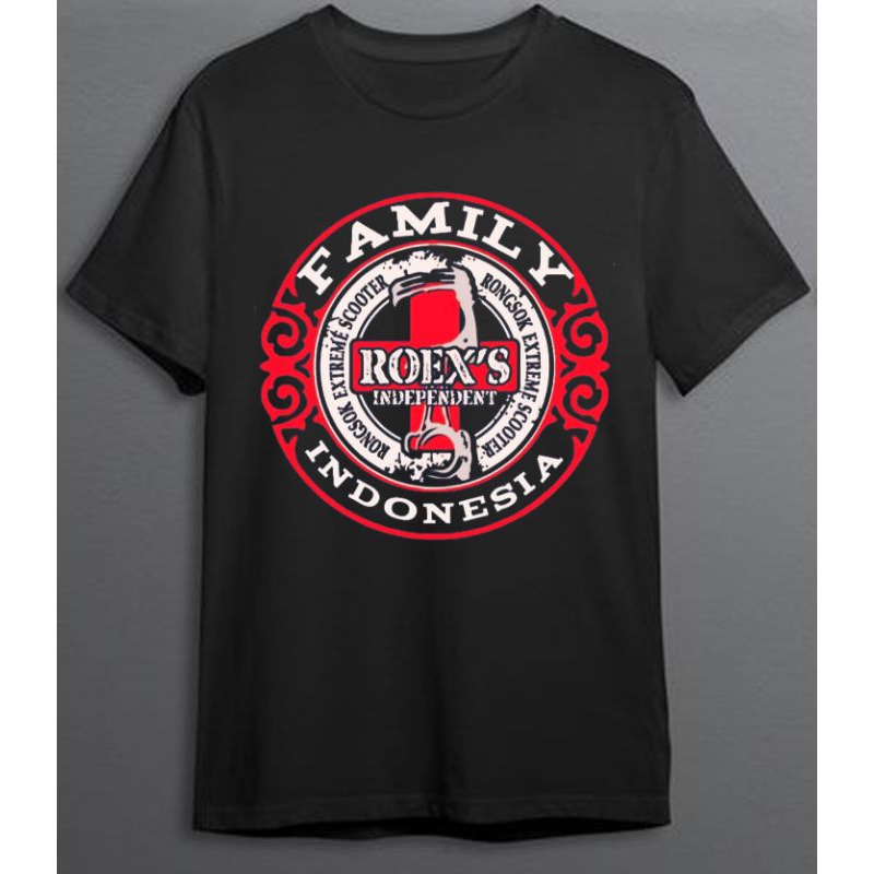 Jual Kaos Roex's Family / kaos vespa rongsok / kaos vespa extreme ...