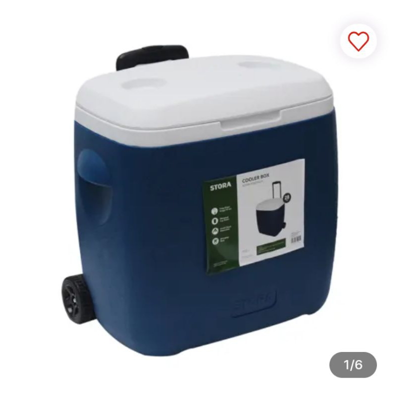 Jual Box pendingincooler box stora 28 liter pakai roda originaltermos