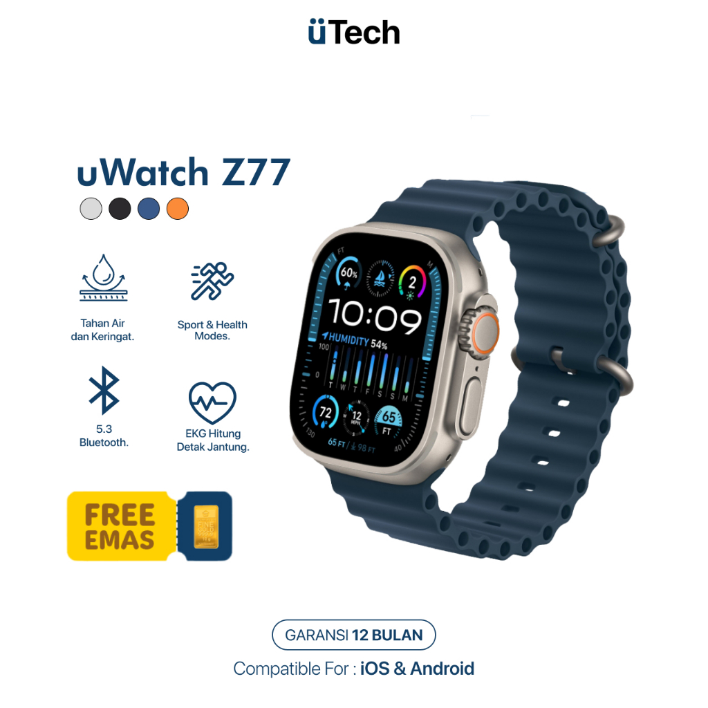 Smartwatch Ios - Android Z77 ULTRA