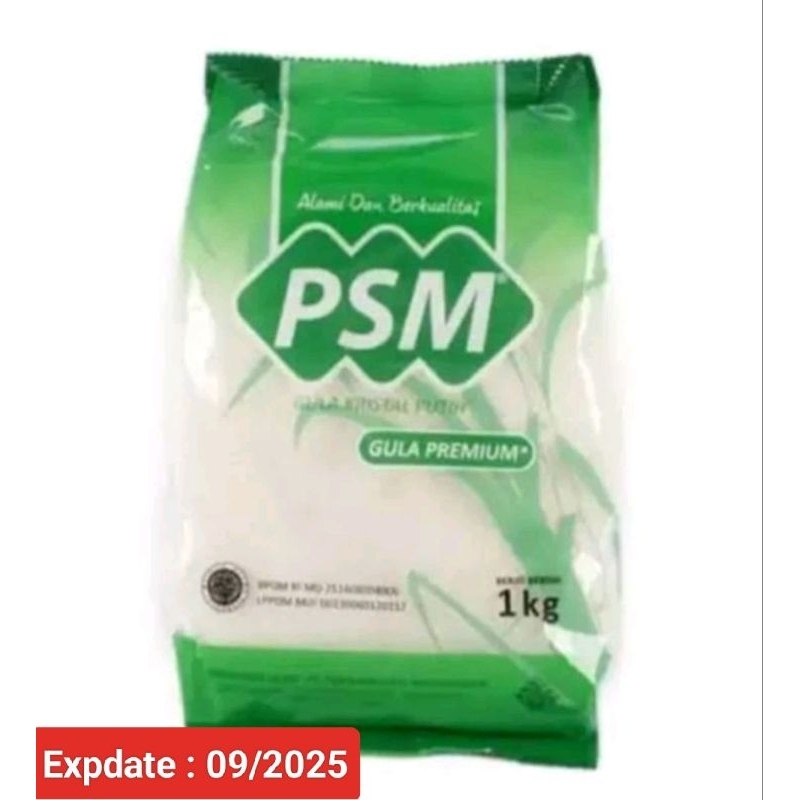 Jual PROMO!!! Gula pasir PREMIUM PSM 1Kg | Shopee Indonesia