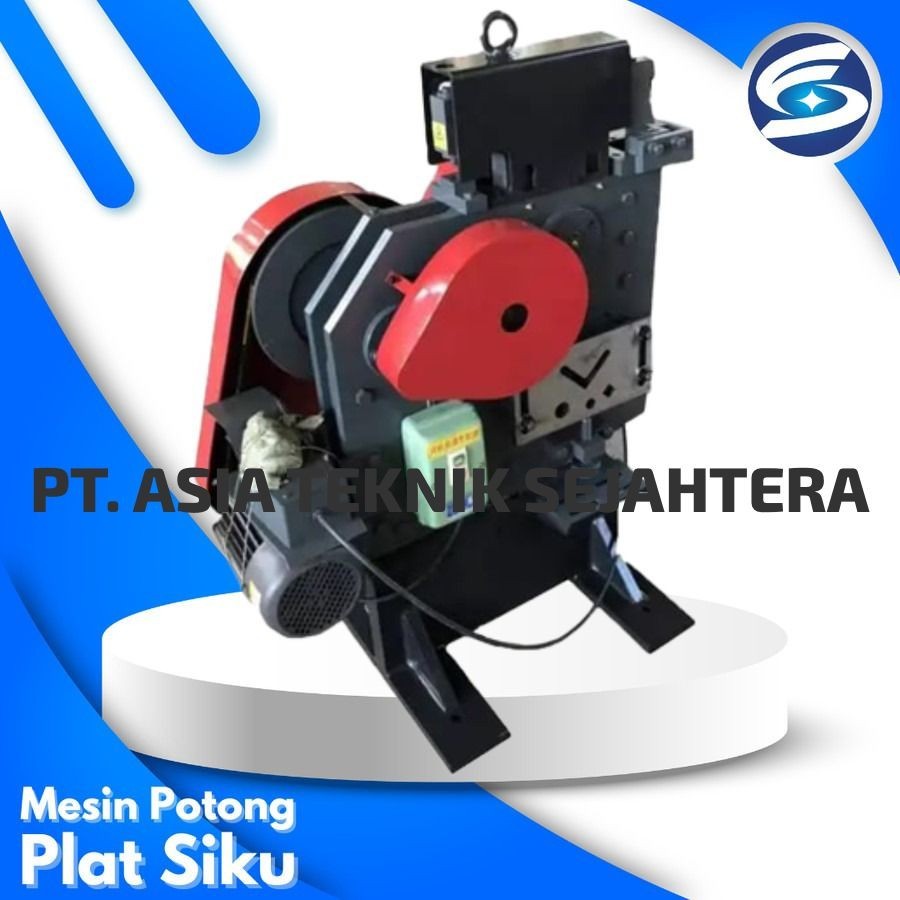 Jual Mesin Potong Plat Siku Pelubang Plat Besi Punch Shearing Machine ...