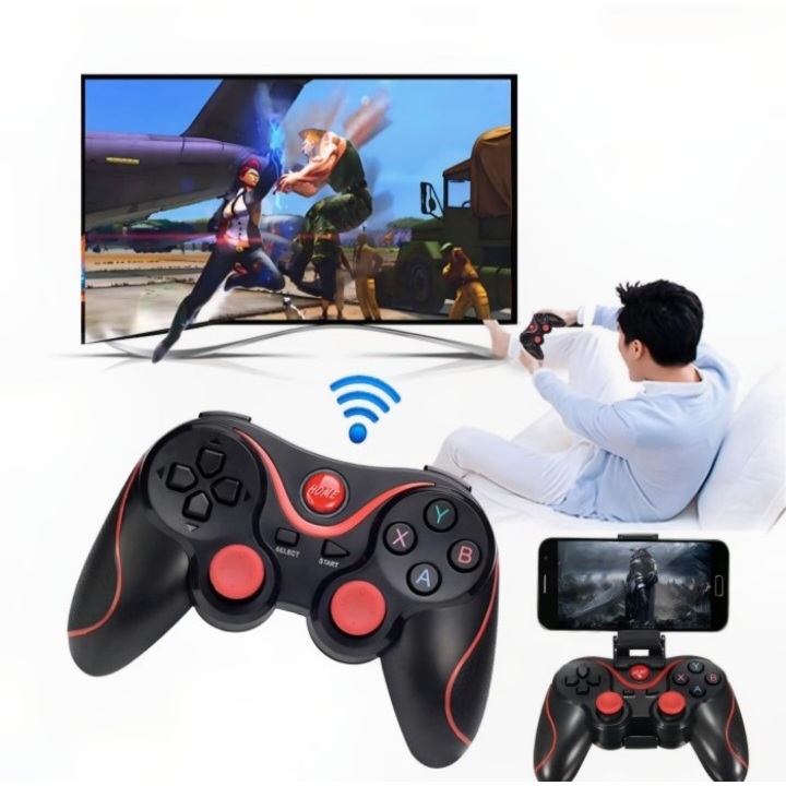 Jual Terios T3 Gamepad Bluetooth Controller Joystick for Android ...