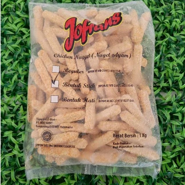 Jual Jofrans Nugget Stick Curah Berat Kg Shopee Indonesia