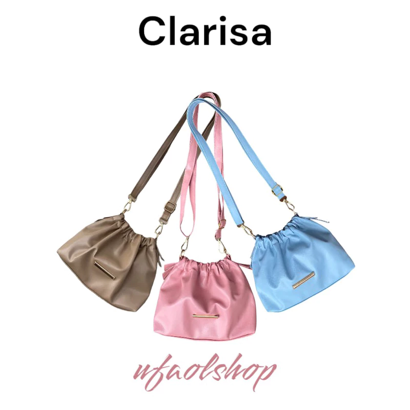 UFAOLSHOP CLARISA TAS KERUT PUFFY SELEMPANG | AutoStock