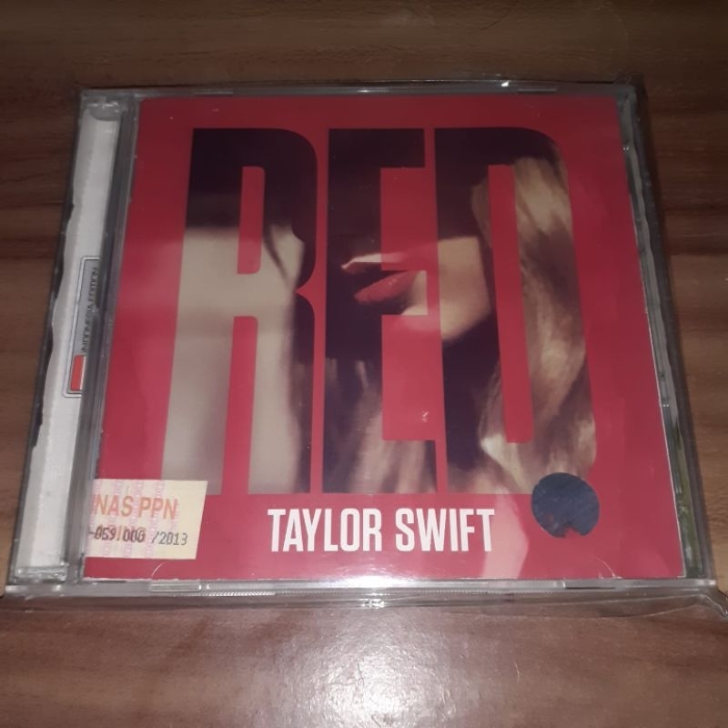 Jual Cd Taylor Swift Red Deluxe Edition Shopee Indonesia 