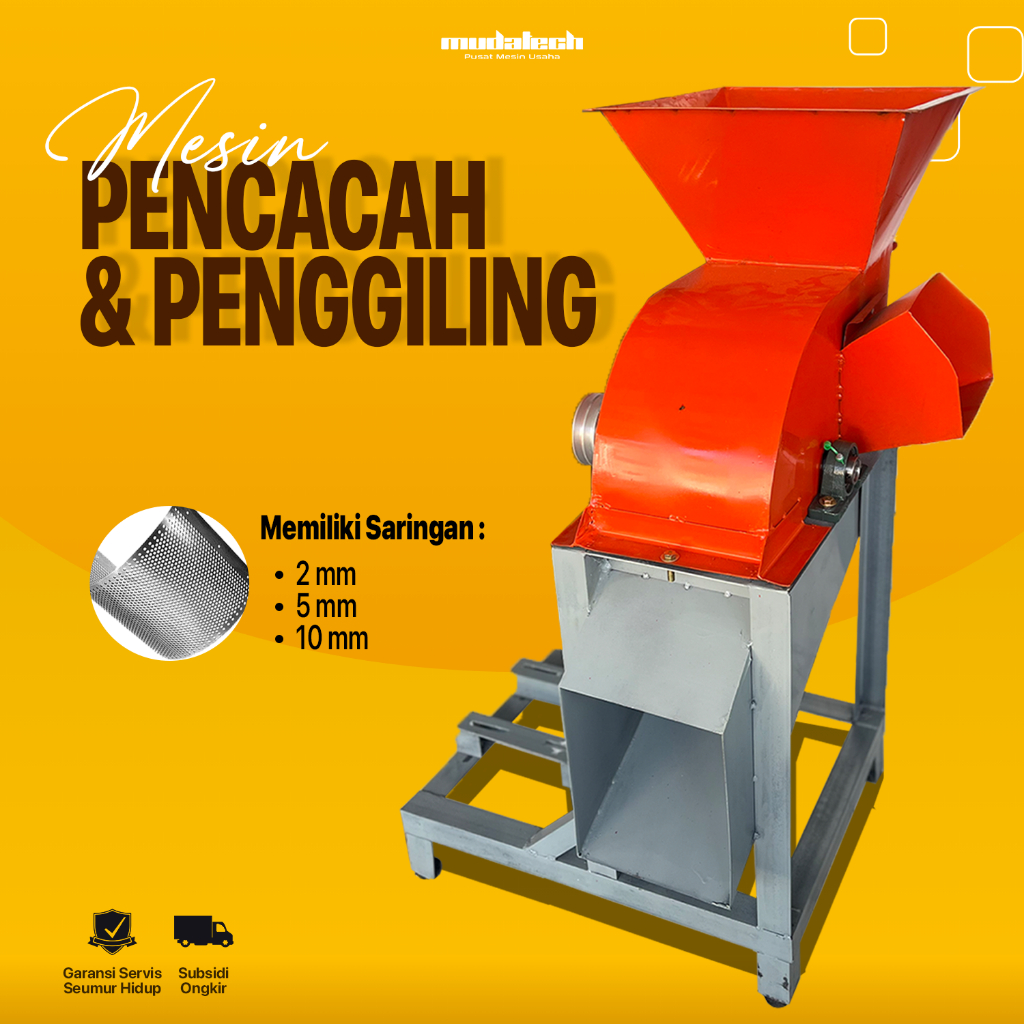 Jual Mesin Cacah Rumput Batang Multifungsi Pencacah Sabut Kelapa ...