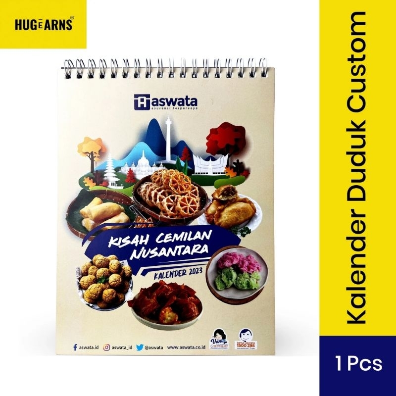 Jual Cetak Kalender Duduk Custom / Custom Kalender Meja Custom Calender ...