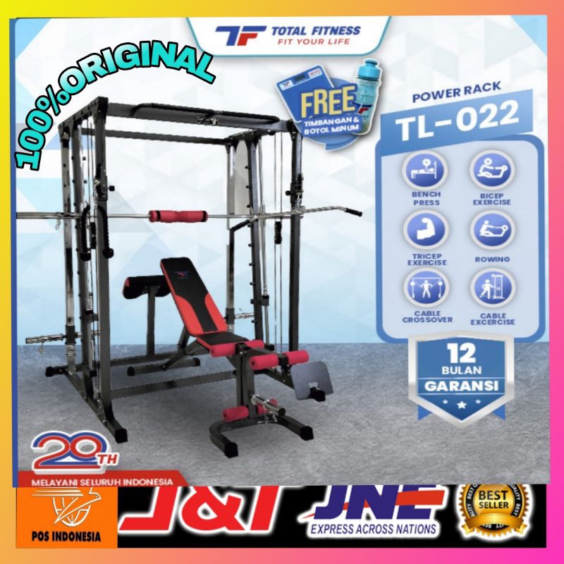 Jual power rack discount bekas