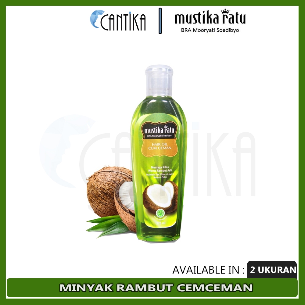 Jual PROMO Mustika Ratu Cem-Ceman Hair Oil | Shopee Indonesia