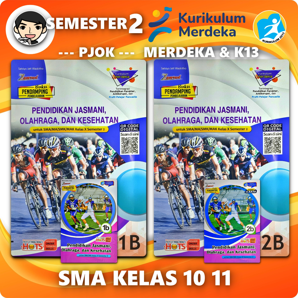 Jual LKS PENJAS PJOK PENJASORKES SMA SMK KELAS 10 11 SEMESTER 2 ...