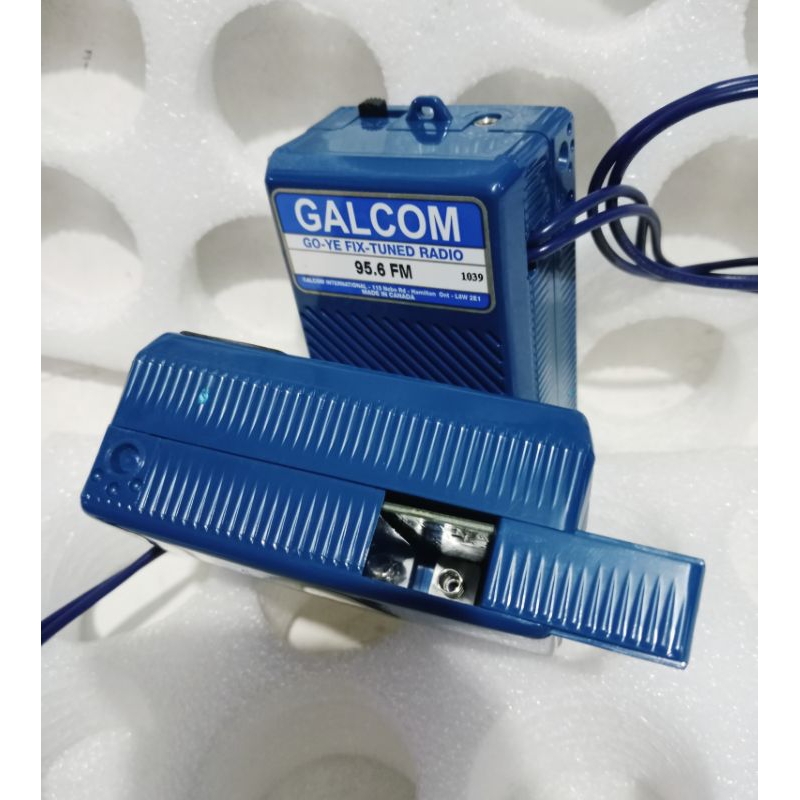 Jual RADIO GALCOM (GO -YE FIX -TUNED RADIO)95,6 FM MADE IN CANADA ...