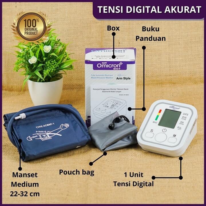 Jual ALAT TENSIMETER DIGITAL AKURAT PENGUKUR TEKANAN DARAH & HIPERTENSI ...