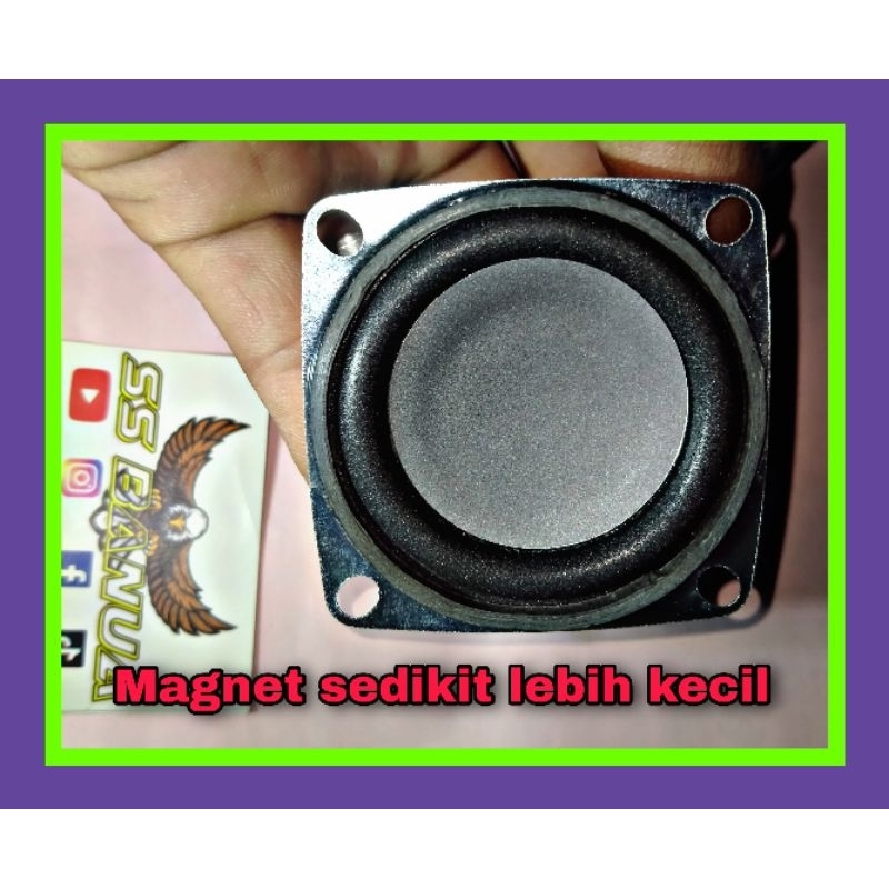 Jual Spiker 2 inch magnet besar BASS wofer , WARNA MEWAH | Shopee Indonesia