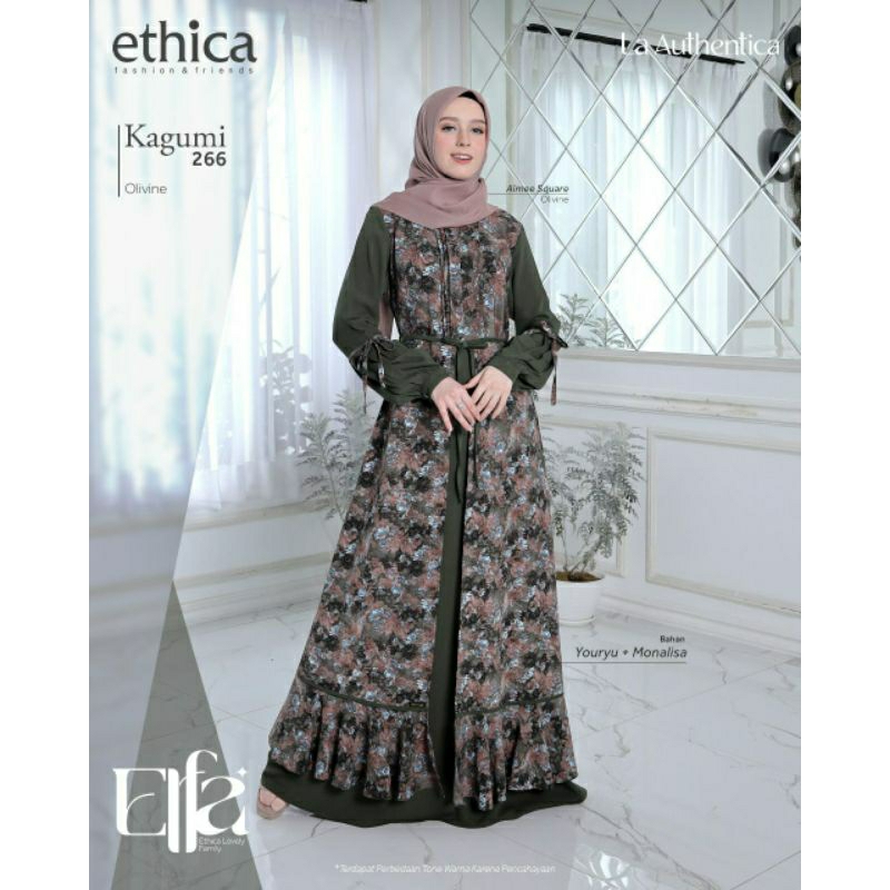 Jual READY STOCK ETHICA SARIMBIT ELFA COUPLE 160 DARK SAPPHIRE SARIMBIT ELFA 2024 BAJU COUPLE