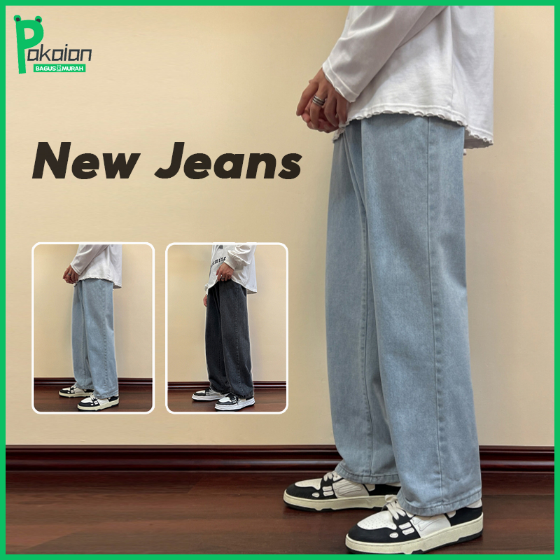 Jual Celana gombrong pria korea style Celana jens pria celana panjang ...