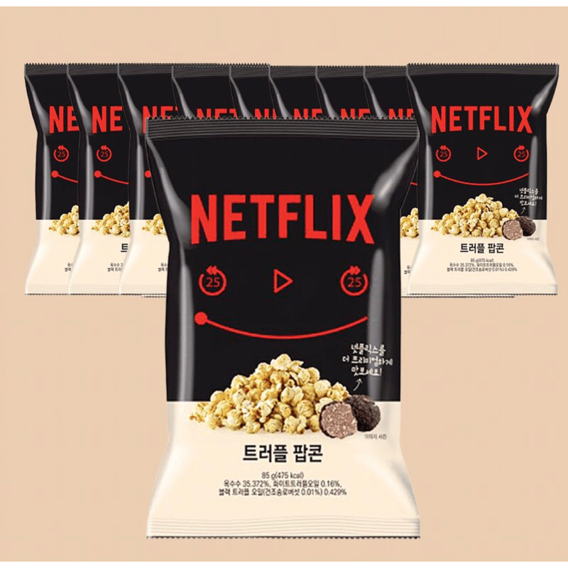 Jual (PO) SNACK KOREA NETFLIX TRUFFLE POPCORN 85gr Shopee Indonesia