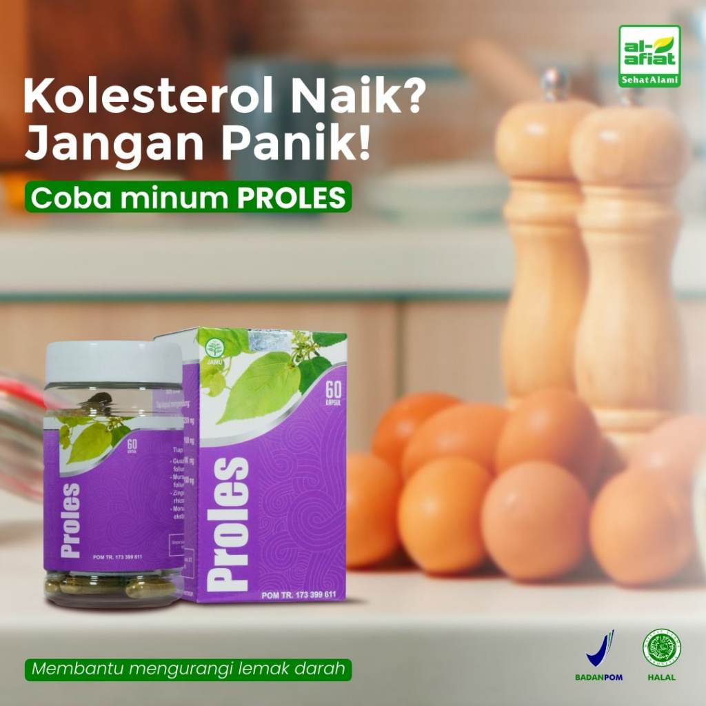 Proles - Obat Herbal Untuk Menurunkan Kolester