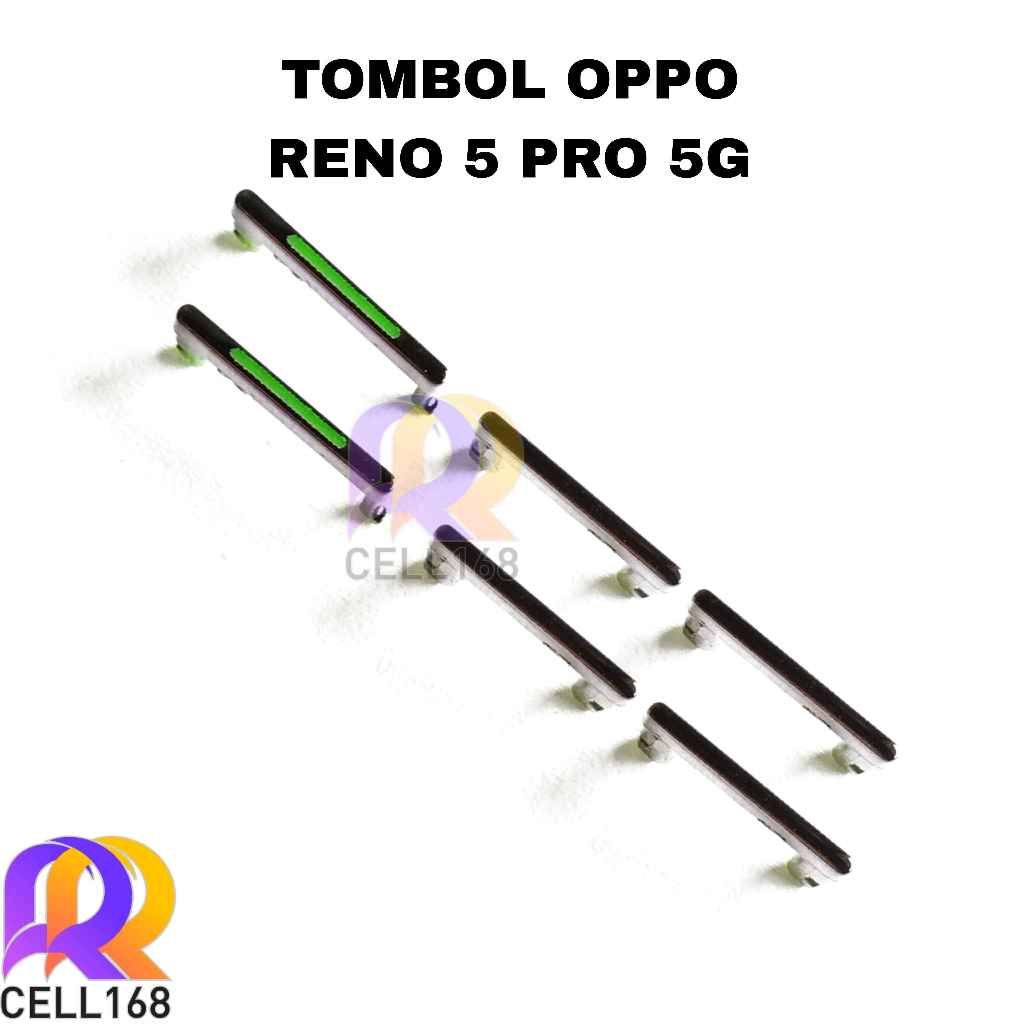Jual BUTTON ON OFF VOLUME RENO 5 PRO 5G PERNIK RUBBER TOMBOL LUAR ...