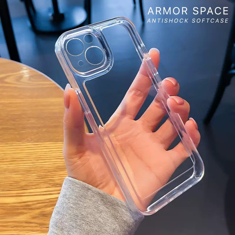 Jual SPACE Clear Transparent Soft Case TPU iPhone 11 12 13 14 15